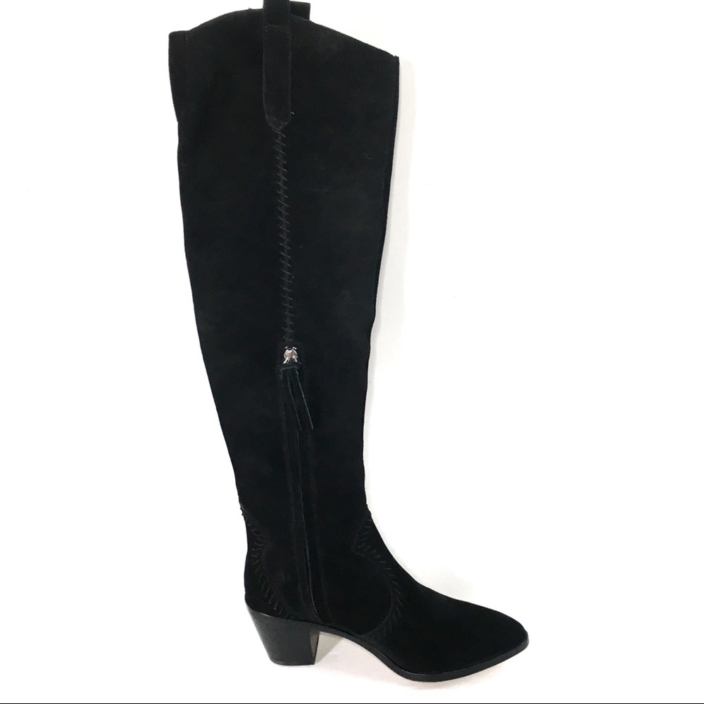REBECCA MINKOFF Lizelle Suede Boots NWOB 7